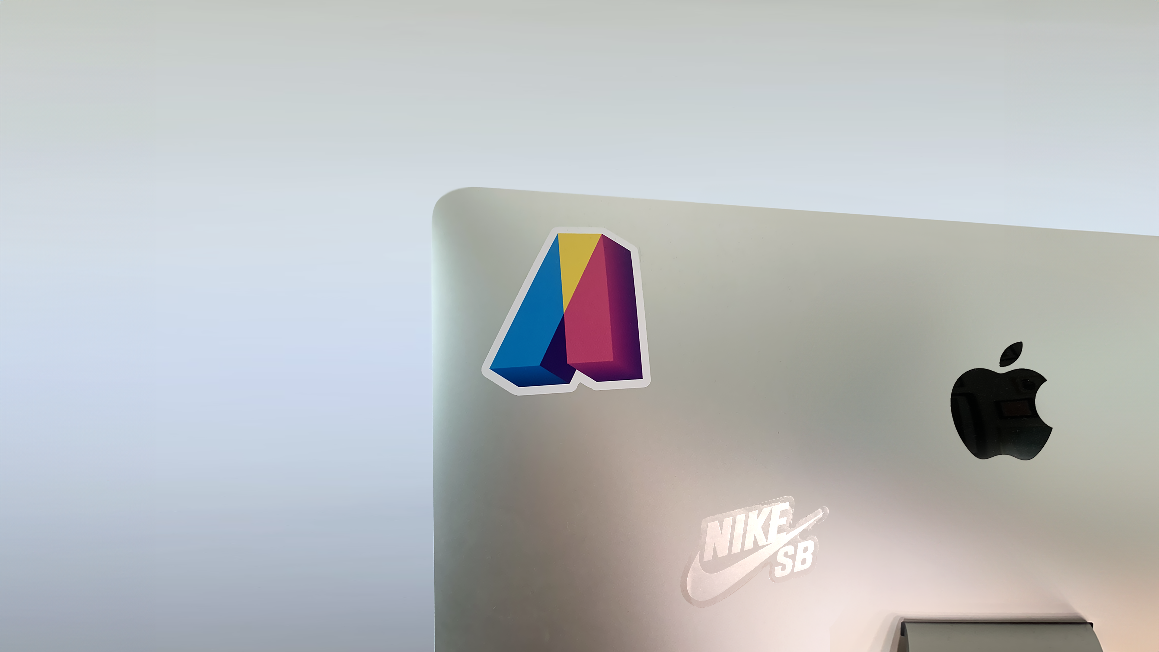 Absorb Software laptop stickers