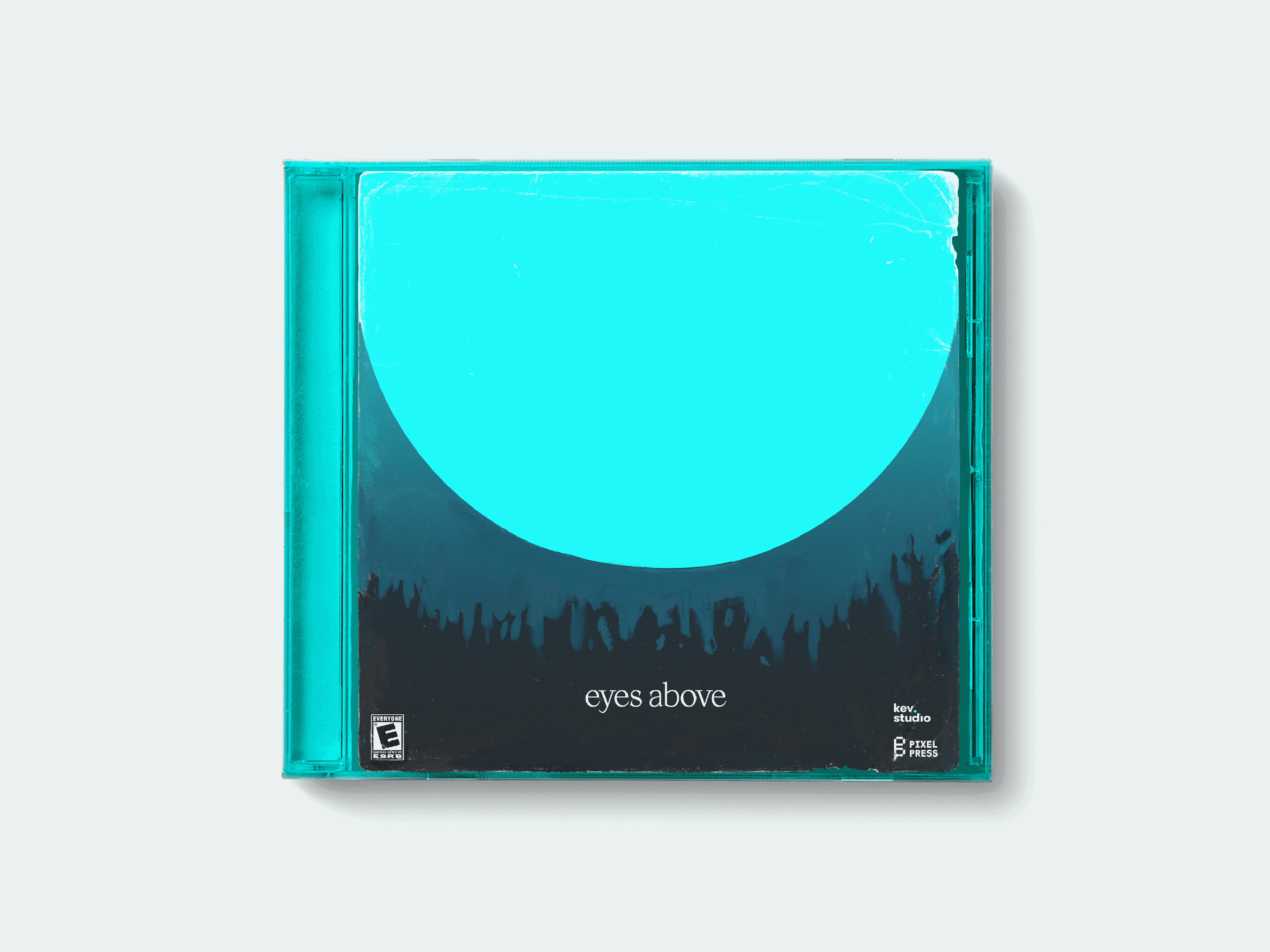 Eyes Above game case design