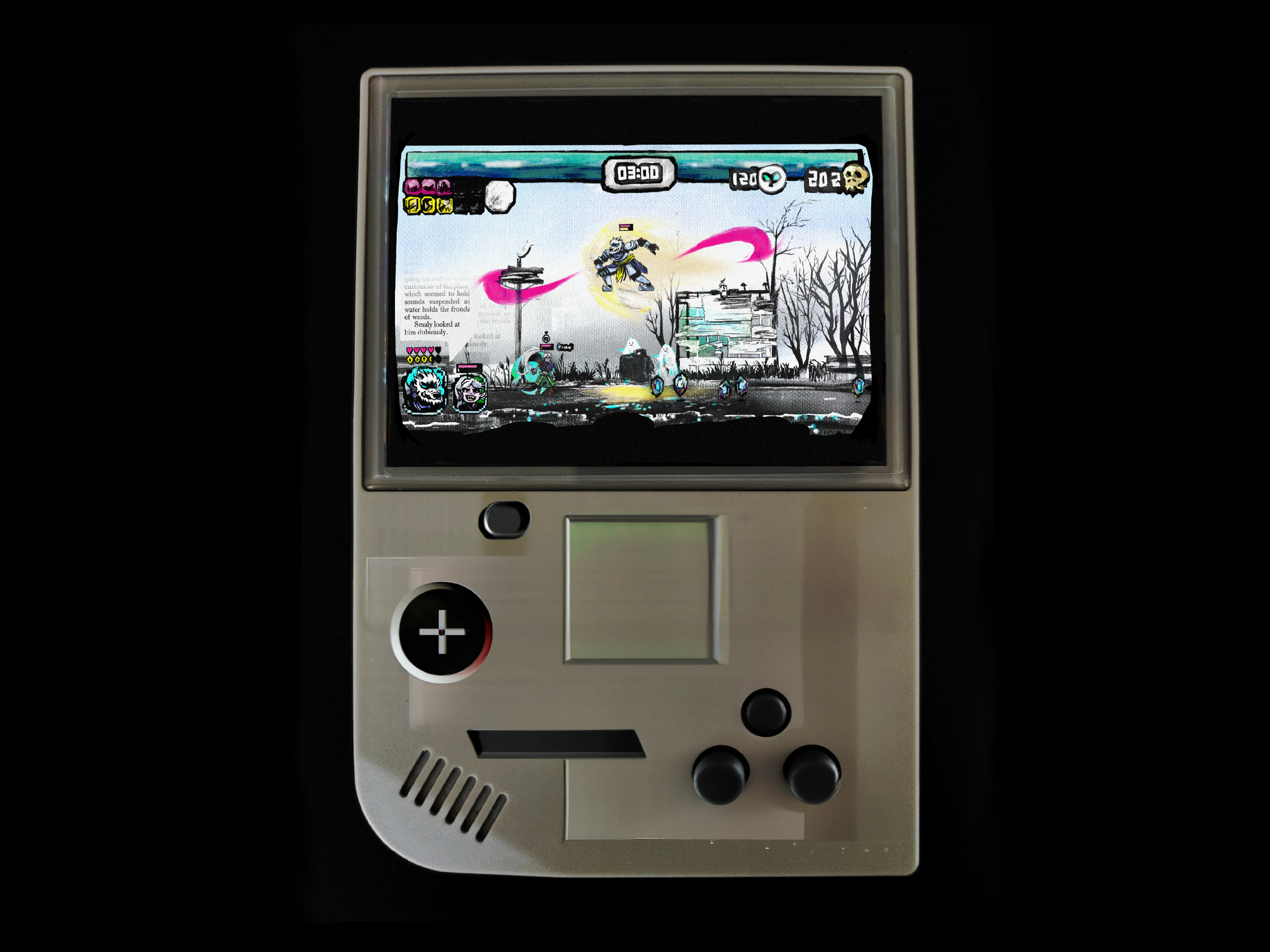 Eyes Above on handheld device