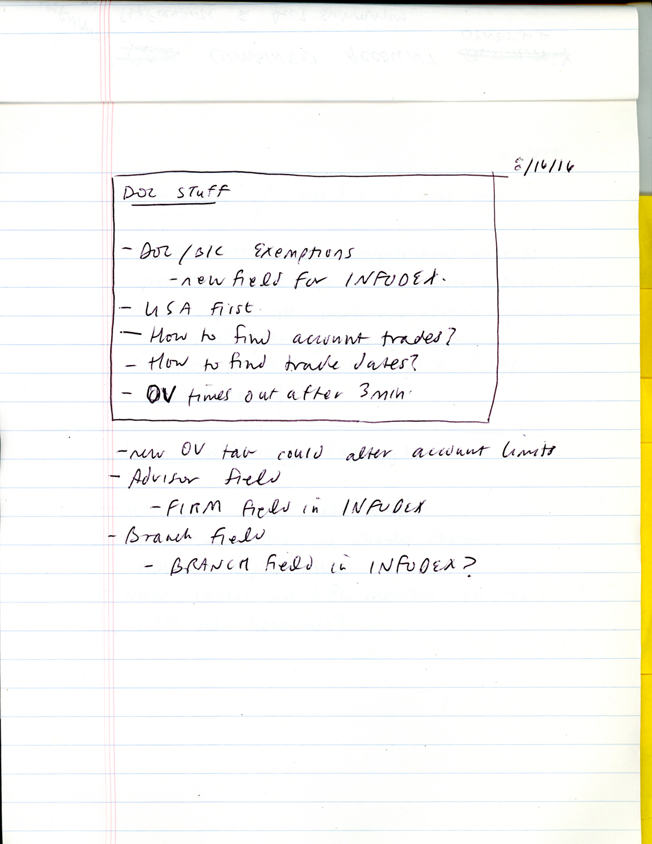 DOL compliance user flow sketches