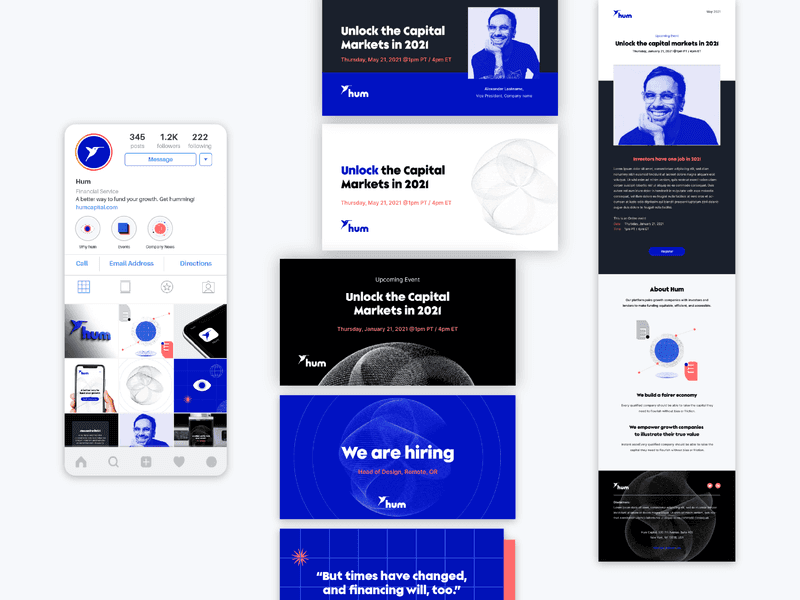 Hum Capital brand applications