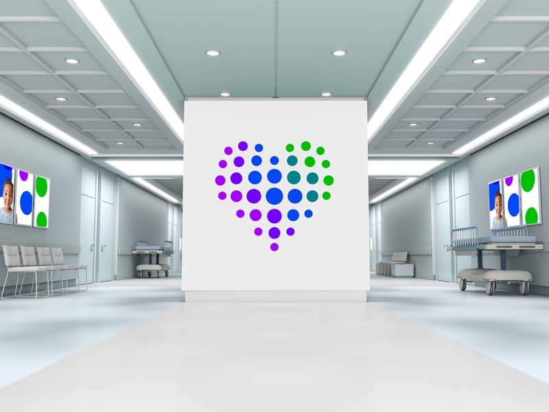 Lifepoint Health hospital wall signage