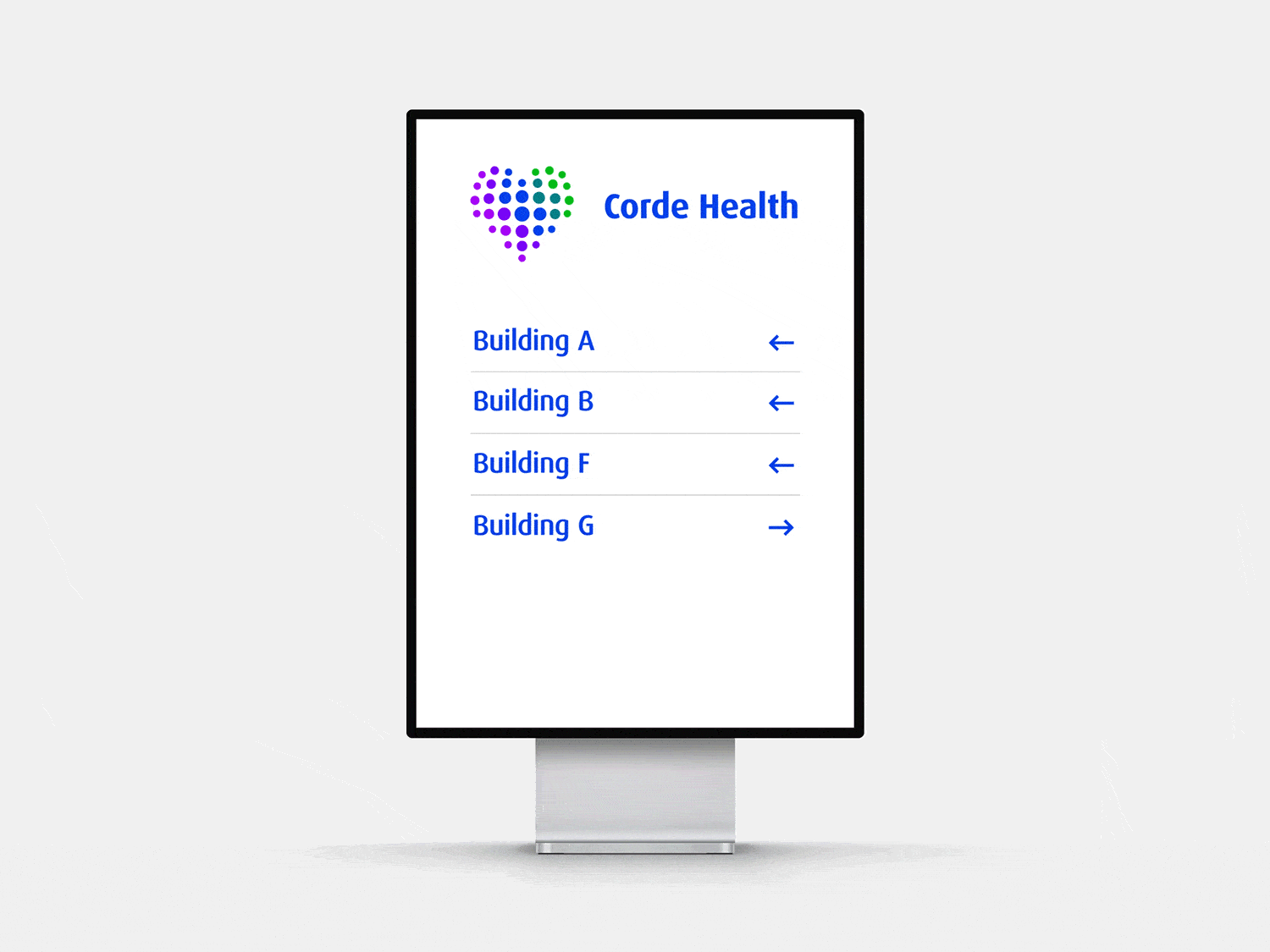 Lifepoint Health digital signage animation
