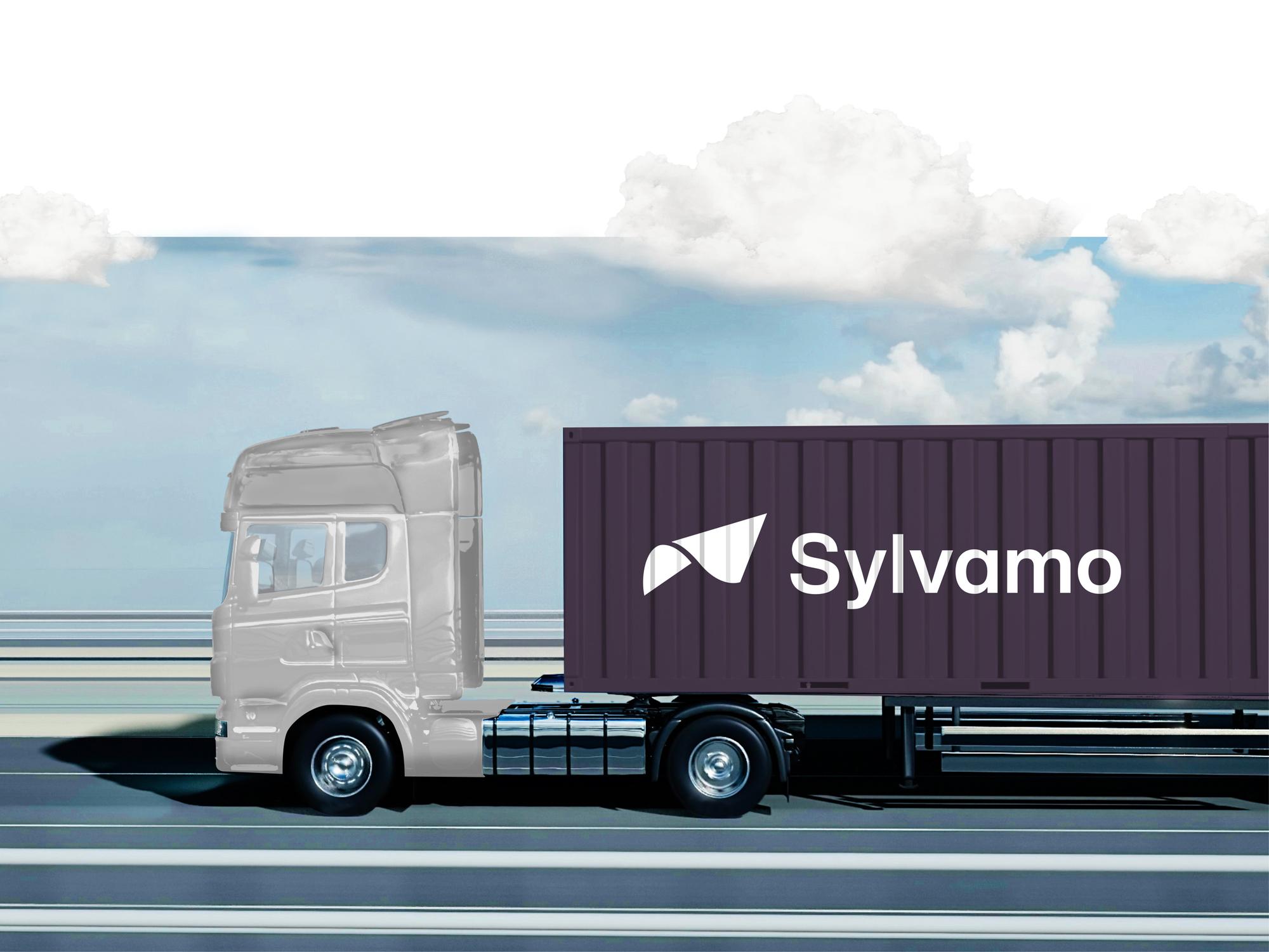 Sylvamo branded truck