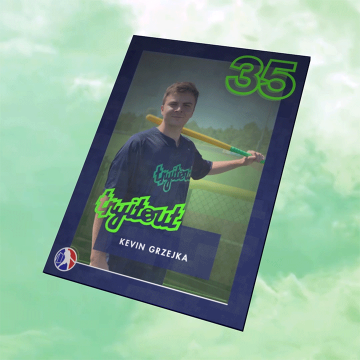 Kevin's player card animation