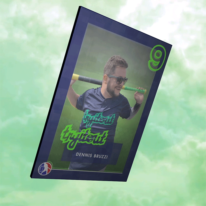 Dennis's player card animation